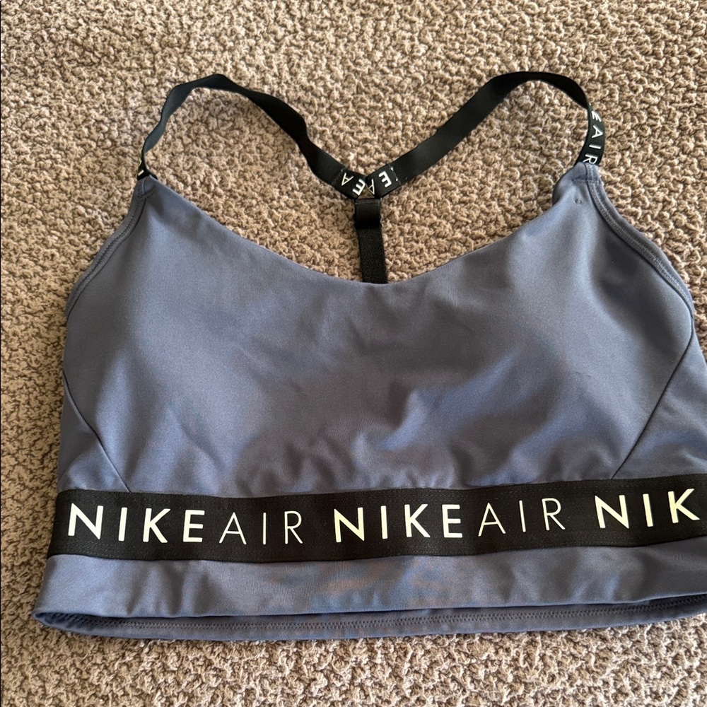 Nike Air Women's Blue Sports Bra